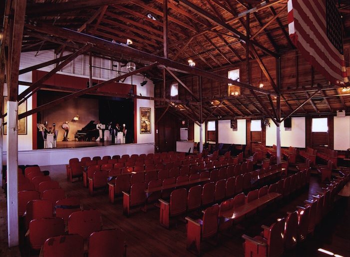Interior of Historic Empire Theatre, Block Island Interior of Historic Empire Theatre, Block Island